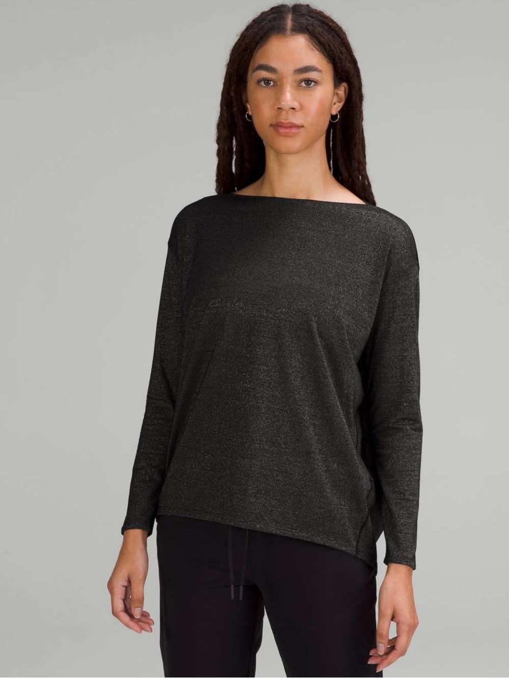 lululemon athletica Back in Action Boatneck Long-Sleeve Top